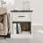 Farmhouse 23.6" 2-Piece Nightstand Set With Open Shelf & Ball Bearing Drawer-513799834