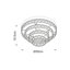 Octavia Glass Flush Mount