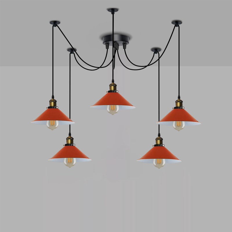 Ameire 5 - Light Pendant, Orange