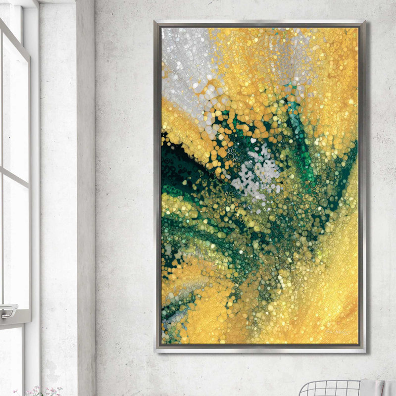 «Let Your Light Shine, Matthew 5/16» par Mark Lawrence, impression, Cadre flottant argent, H 51,5 po x l 31,5 po x P 2 po