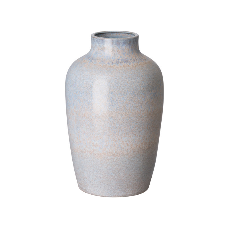 Vase de table en céramique Shay, Aube noisette