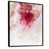 Toile avec cadre flottant or