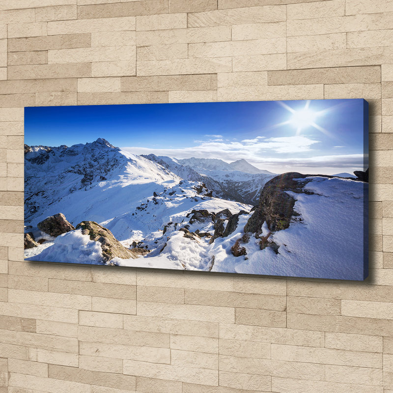 Tatra Peak - Wrapped Canvas Print