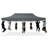 10'Wx20'D Heavy Duty Canopy Tent, Pop up Gazebo with Netting Screened-104650883