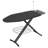 Ironing Board 48X15 In,  Large Heavy Duty Ironing Boards Full Size With Pad And Cover, Height Adjustable Iron Stand With Storage Tray And Iron Rest, Black