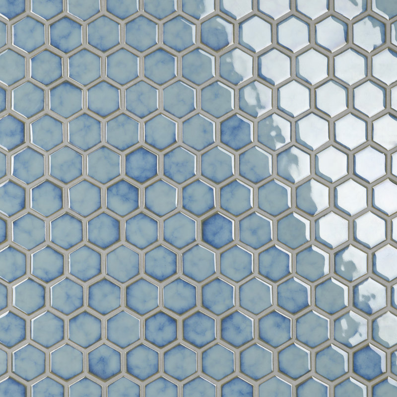 Carreau de mosaïque en porcelaine Merola, Marin