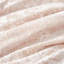 Édredon de luxe rose simple / simple TG - literie en velours froissé et doux