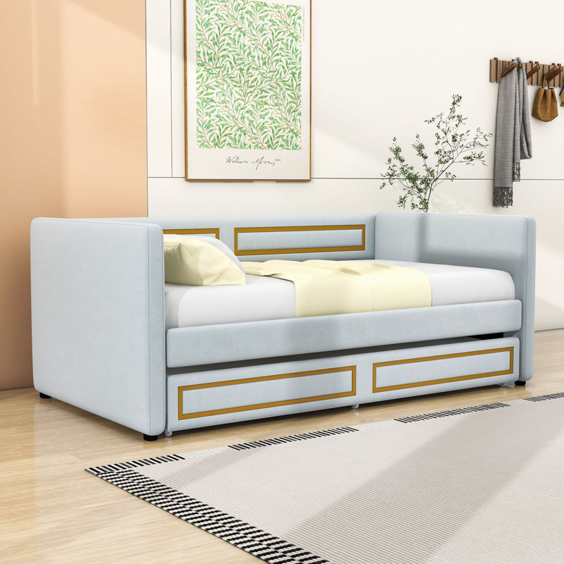 Lit de jour Conley Upholstery, Simple