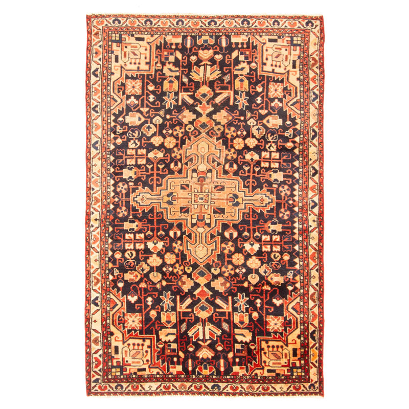 Tapis bleu marine Anadol 3 pi 3 po x 5 pi 2 po