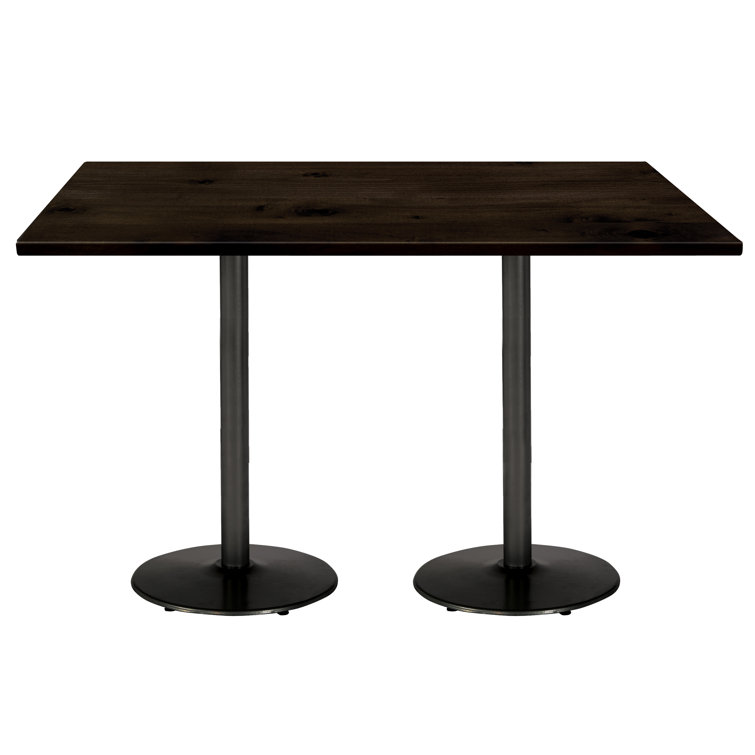 Urban Loft 72" L Solid Wood Breakroom Table