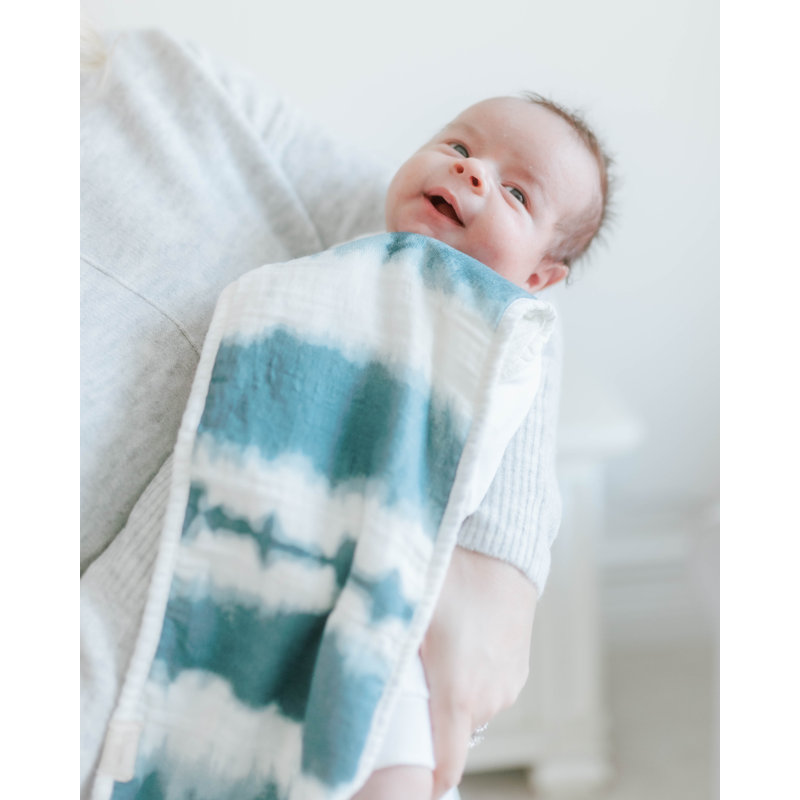 Crane Baby Nautical Burp Cloth Set - Caspian Collection