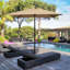 Parasol carré en polyester 78 po Marla-1005996349-1005996224