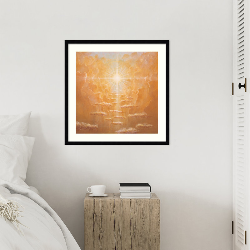«Radiance» par Simon Cook, impression sur bois encadrée