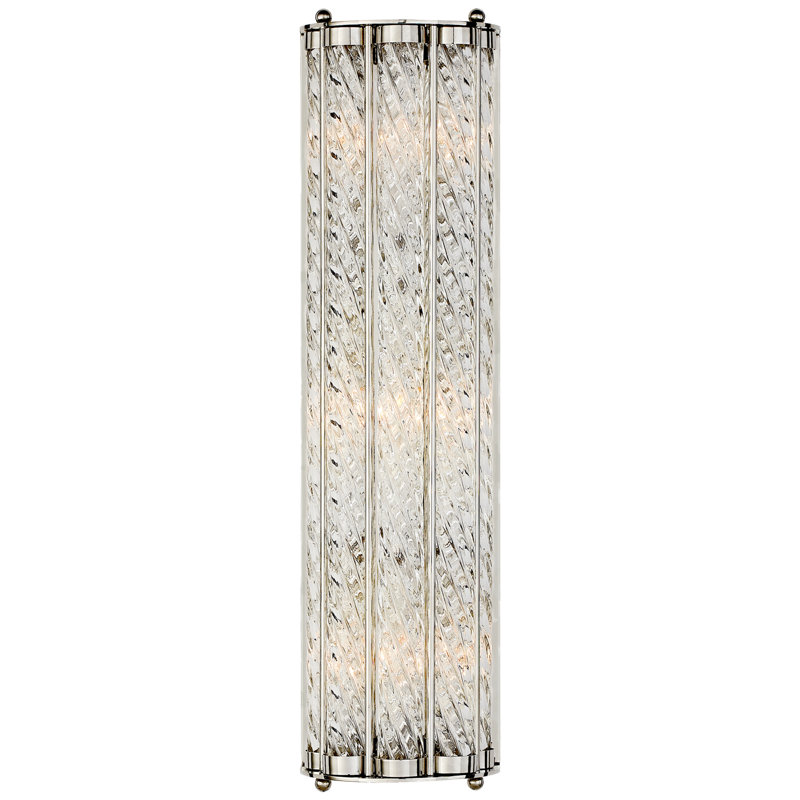 AERIN Eaton Linear Sconce, Polished Nickel