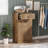 13 Gallon Tilt-Out Laundry Hamper Cabinet with Drawer, Wooden Hidden Laundry Hamper-447494824