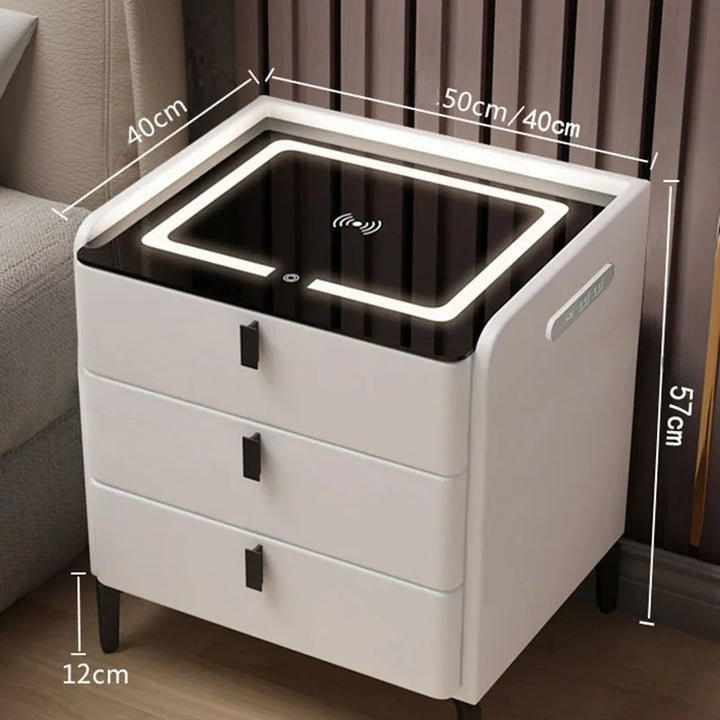 Ciah Smart Console Nightstand Frames Cabinets Luxury
