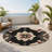 Chronicle Crest Indoor And Outdoor Area Rug-762611030