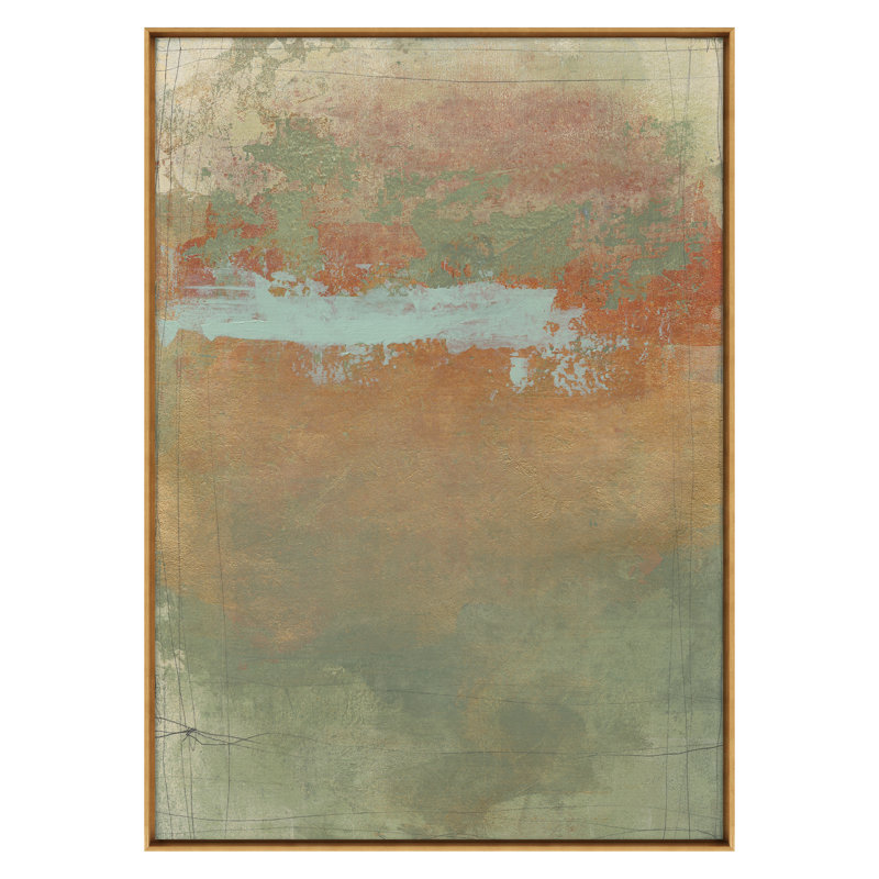 "Chromatique Mesa 4" par Harris, Maeve, H 40 po x l 29 po, Doré