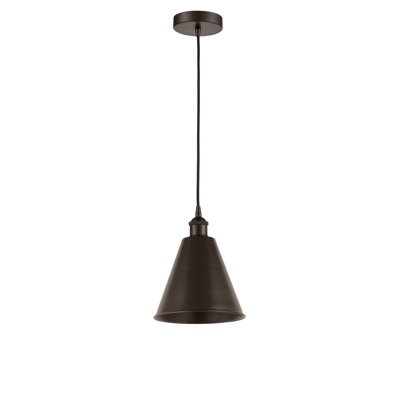Luminaire suspendu conique 1 lumière