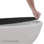 RIVERSIDE Large Oval Steel Lid By Real Flame