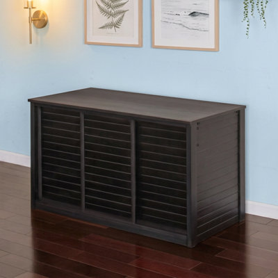 ECOFLEX 48 in. Versa Storage Cabinet in Black