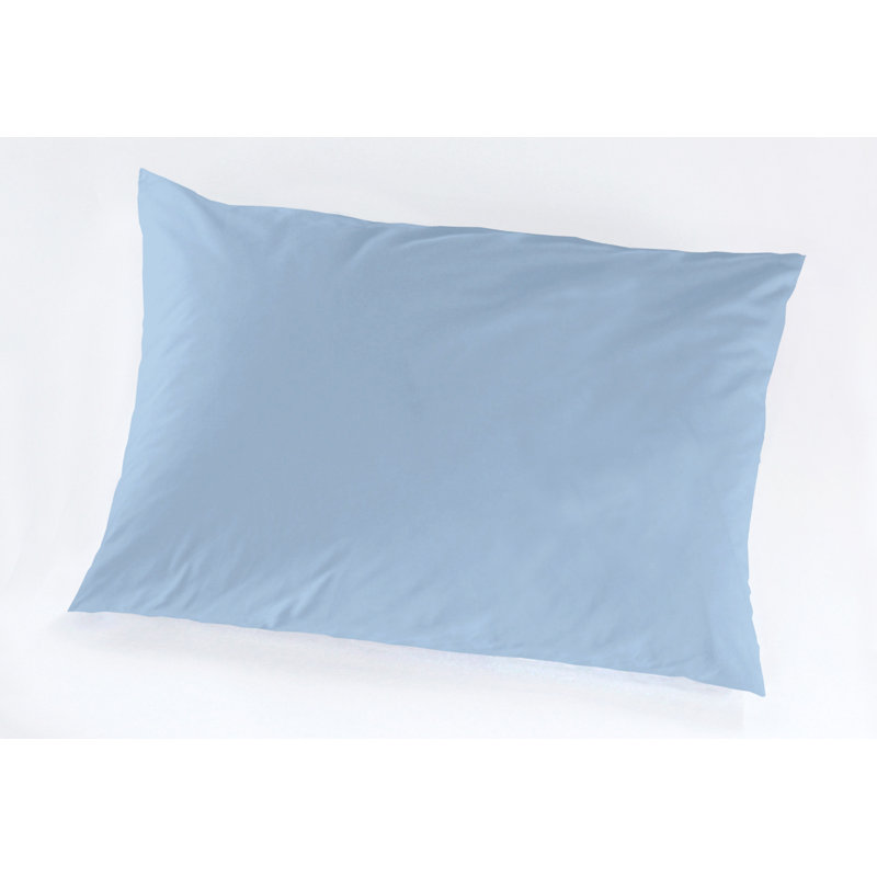 Rosalinda 100% Cotton Jersey Knit Pillow Case, 40 x 60cm, Blue sky