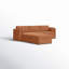 Canapé modulaire rembourré 5 pièces 112,6 po Winfree-1237946778