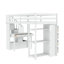 Lit mezzanine simple Putman avec bureau intégré-1646022469