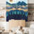 Abstract Mountains Peel & Stick Border-93867369