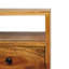 Table de chevet en bois massif Cashala