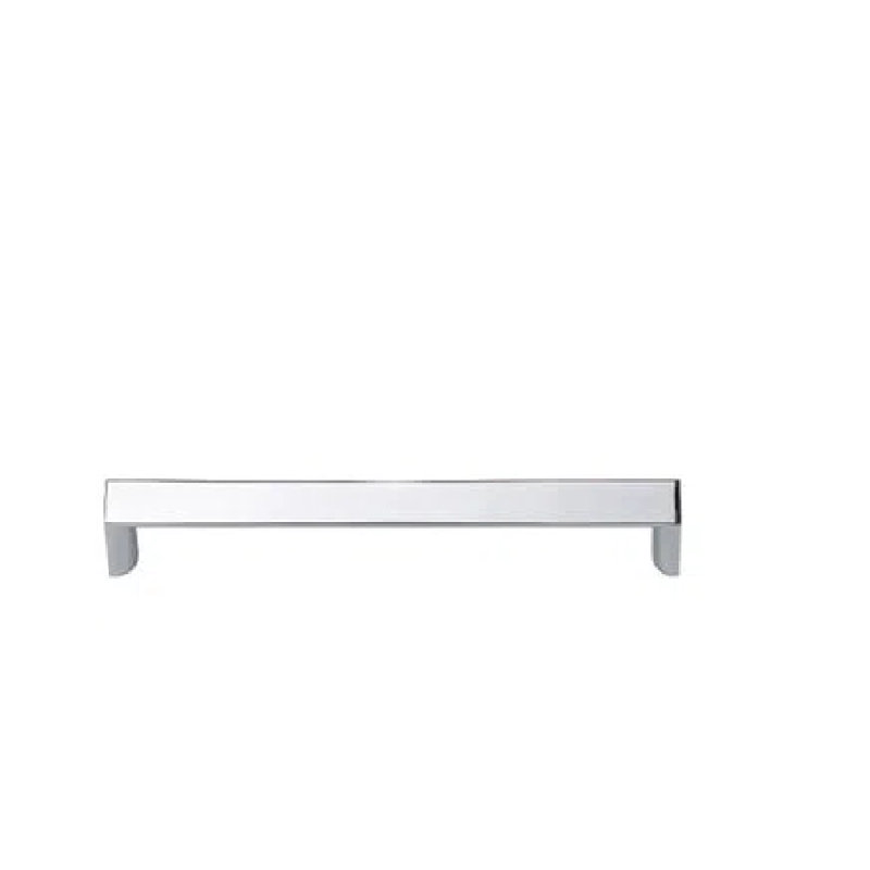 Poignée barre Newton 6 3/10 Center To Center, Chrome poli