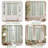 Linen Rod Pocket  Light Filtering Striped Kitchen Cafe Curtains Curtains-804619947-804619946