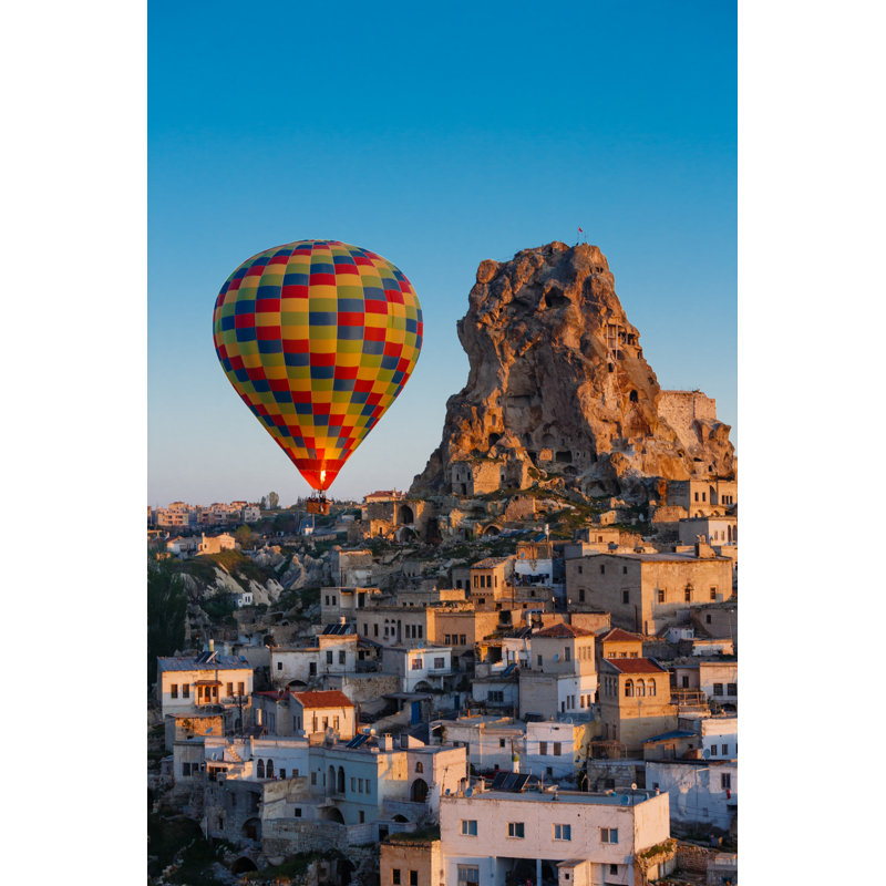 Balloon Flight by Psvrusso - Wrapped Canvas Print, 122cm H x 81cm W