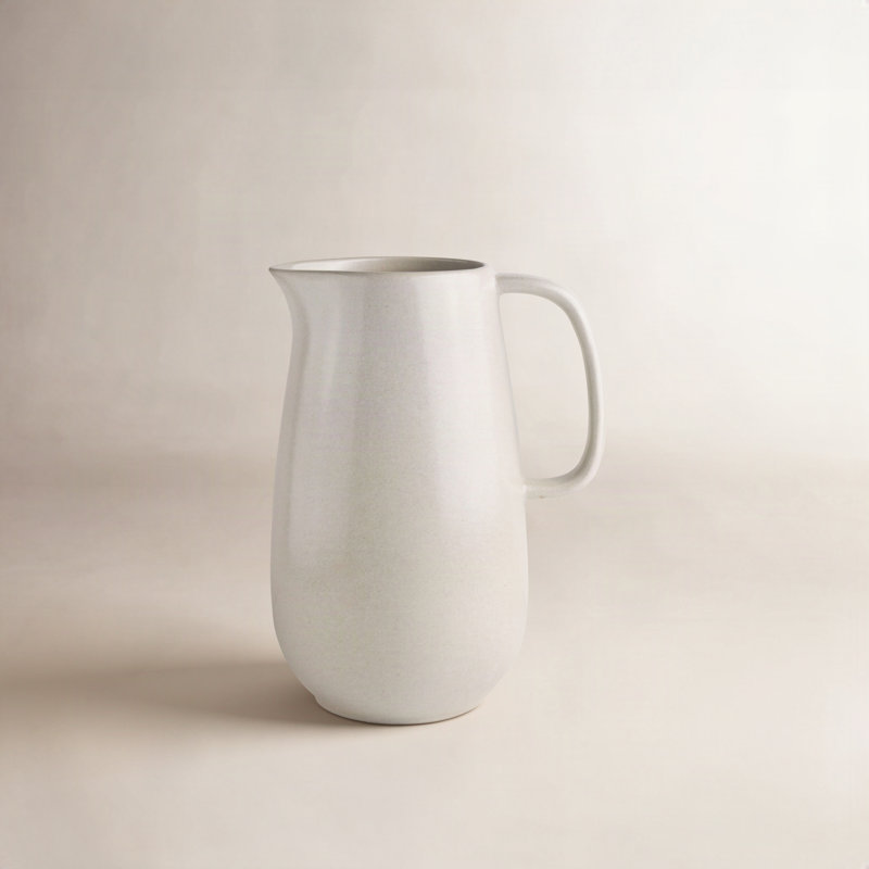 Pichet en grès Mesa Ceramics, Marbre