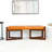 Chamya Genuine Leather Upholstered Bench