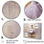 «Minimalisme mauve doré ballerine I», impression sur toile de ballet-95899887-95899893