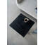 Table d'appoint polyvalente noire - Fabrication en magnésium, styles industriel / contemporain / traditionnel