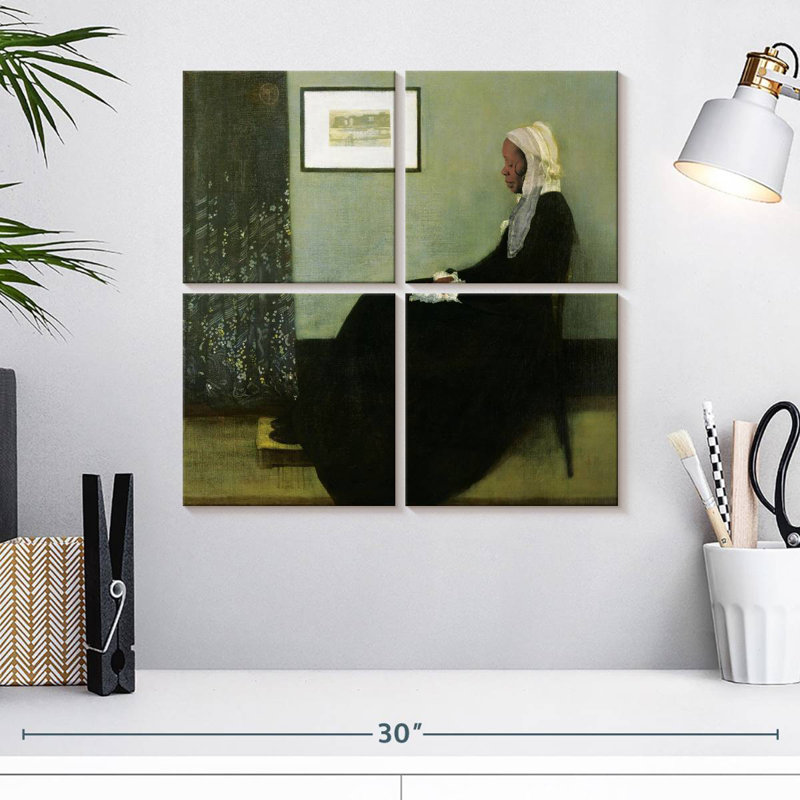 «Leisha Whistler's Mother Inspired», H 18 po x l 18 po