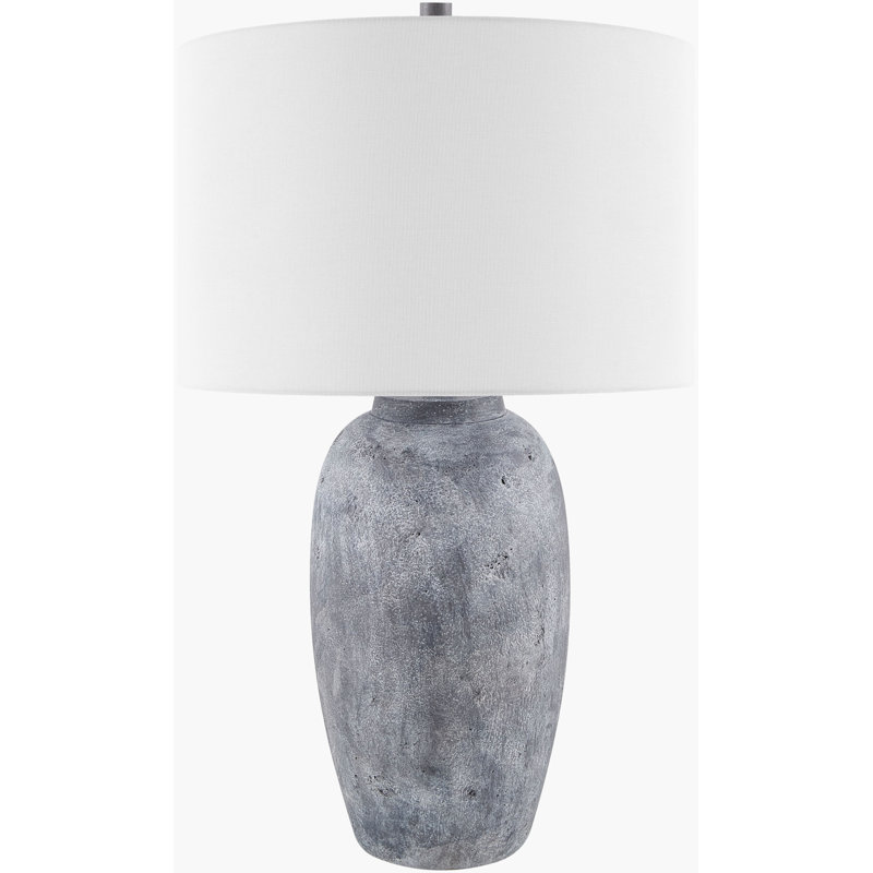 Lampe de table Ritvik, Gris foncé