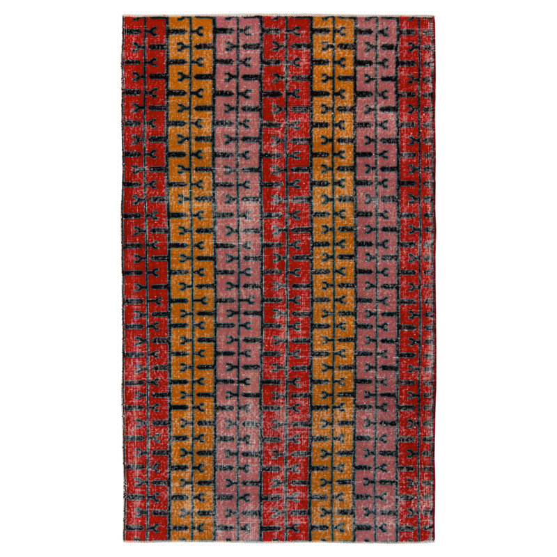 Pasha One-of-a-Kind 4' X 6'8" Hand Knotted Area Rug