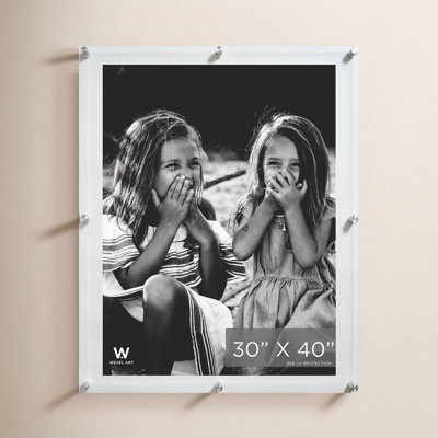 Double Panel Acrylic Picture Frame