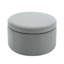 Repose-pieds rond en tissu Gennero-276487588