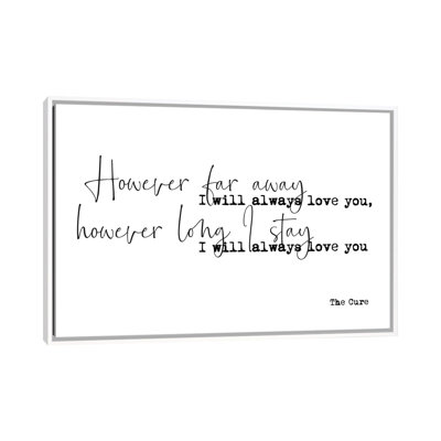 Love Song Lyrics - Textual Art