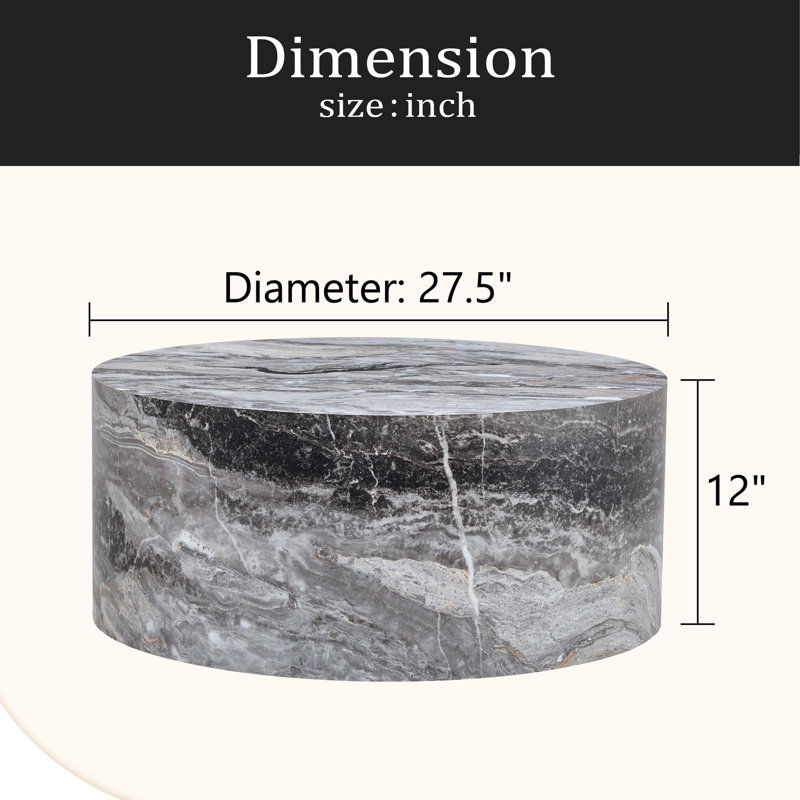 table basse, Gris