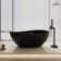 Loop 63" Solid Surface Stone Freestanding Soaking Bathtub
