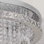1 - Light Crystal LED Chandelier