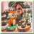 12-Pack Rose Gold Glitter Number Centerpiece Sticks