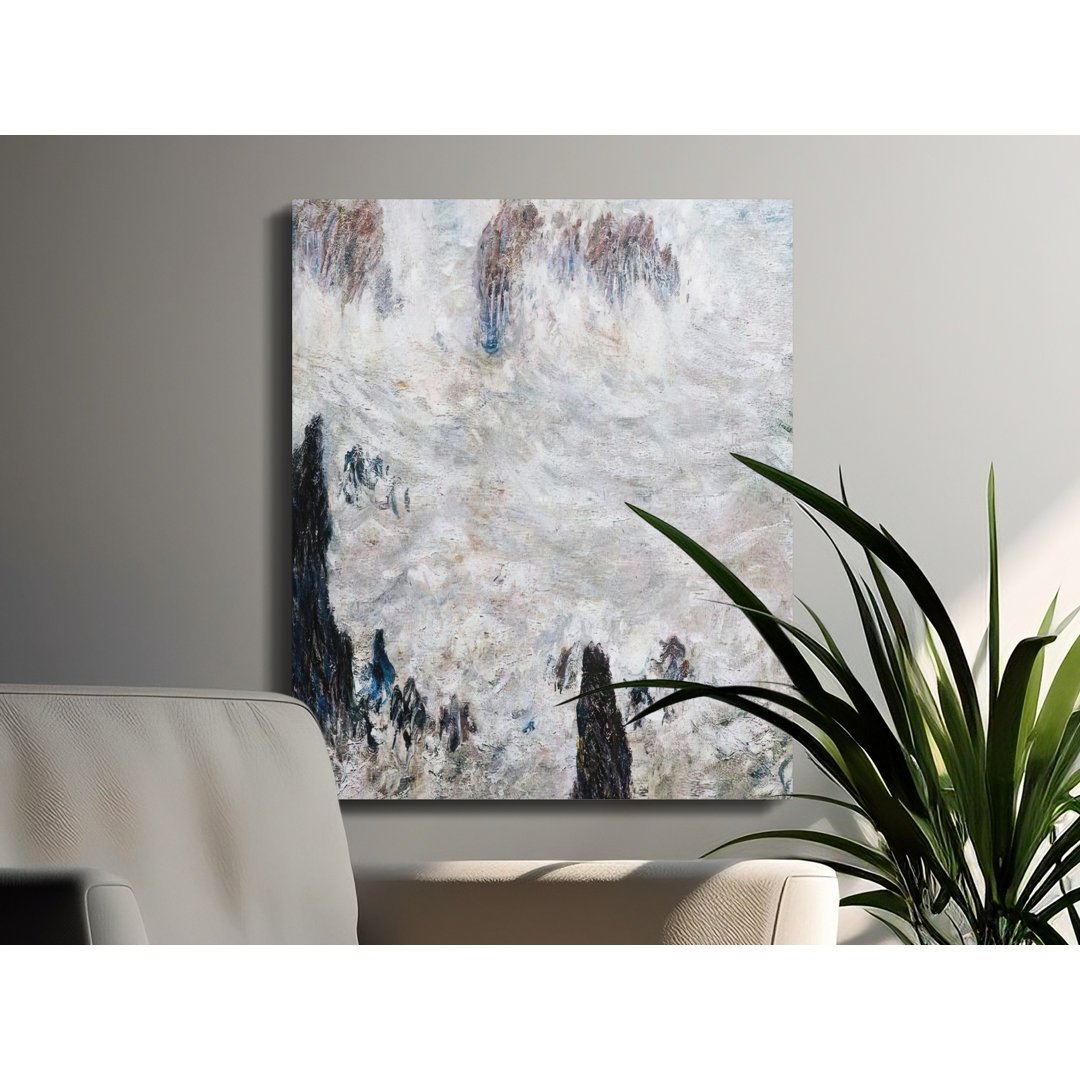 Abstract Ocean Waves Canvas Print