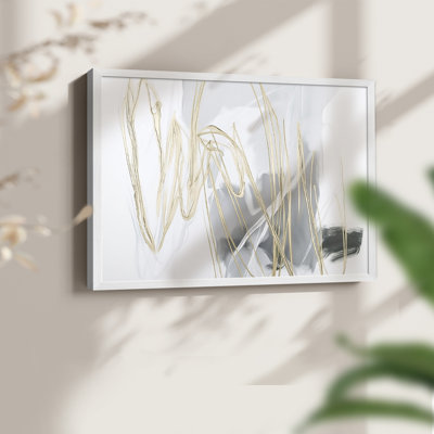 Abstract Series-XXVII -Framed Print - Restickable