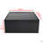 Multifunctional 4-Tier Black Book Shelf & Coffee Table